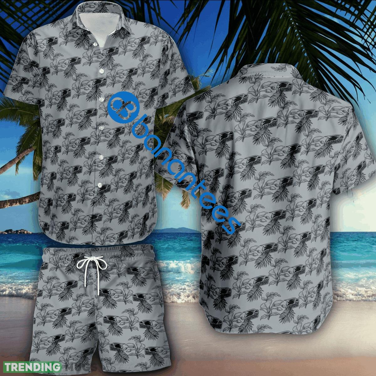 NCAA Georgia Southern Eagles Combo Hawaiian Shirt & Short Logo Summer Beach - NCAA Georgia Southern Eagles Combo Hawaiian Shirt & Short Logo Summer Beach