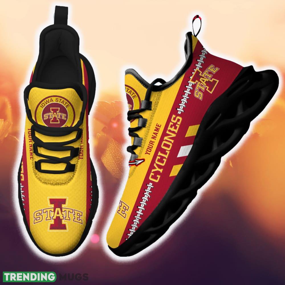 NCAA Iowa State Cyclones Custom Name Max Soul Sneakers Clunky For Men Women Gift Shoes For Fans Hawaiian Shirt NCAA Iowa State Cyclones Custom Name Max Soul Sneakers Clunky For Men Women Gift Shoes For Fans Hawaiian Shirt