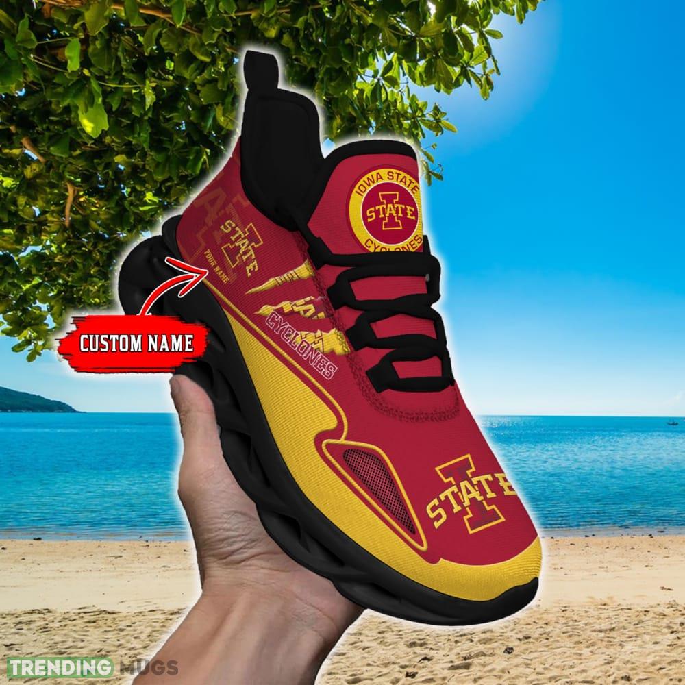 NCAA Iowa State Cyclones Max Soul Shoes Personalized Clunky Sneakers Ideas Gift Fans Max Soul NCAA Iowa State Cyclones Max Soul Shoes Personalized Clunky Sneakers Ideas Gift Fans Max Soul