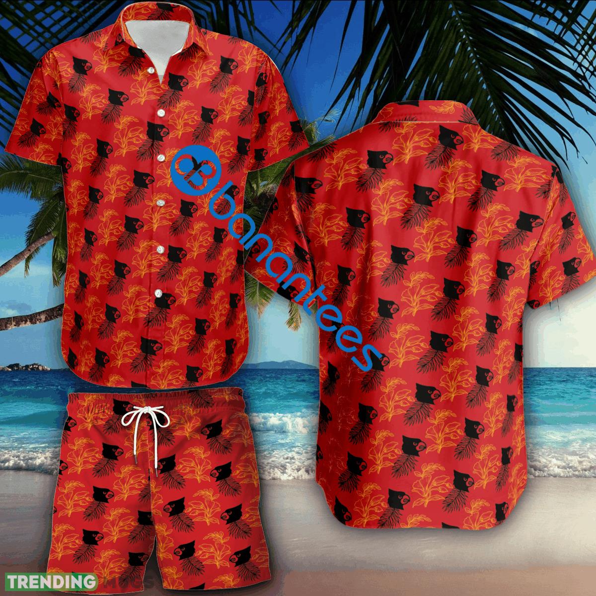 NCAA Louisville Cardinals Combo Hawaiian Shirt & Short Logo Summer Beach - NCAA Louisville Cardinals Combo Hawaiian Shirt & Short Logo Summer Beach NCAA Louisville Cardinals Combo Hawaiian Shirt & Short Logo Summer Beach - NCAA Louisville Cardinals Combo Hawaiian Shirt & Short Logo Summer Beach