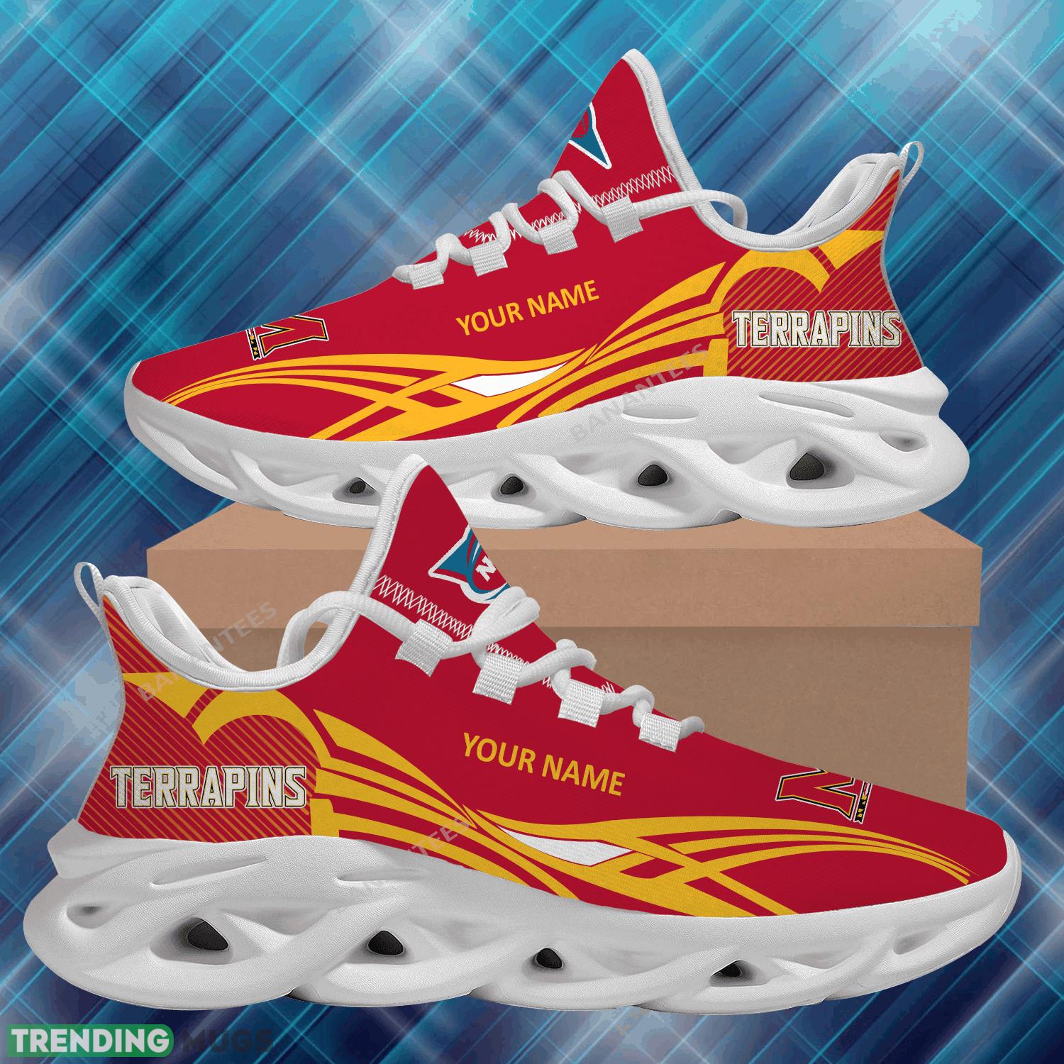 NCAA Maryland Terrapins Max Soul Shoes New Personalized Detail Sport Sneaker Max Soul NCAA Maryland Terrapins Max Soul Shoes New Personalized Detail Sport Sneaker Max Soul