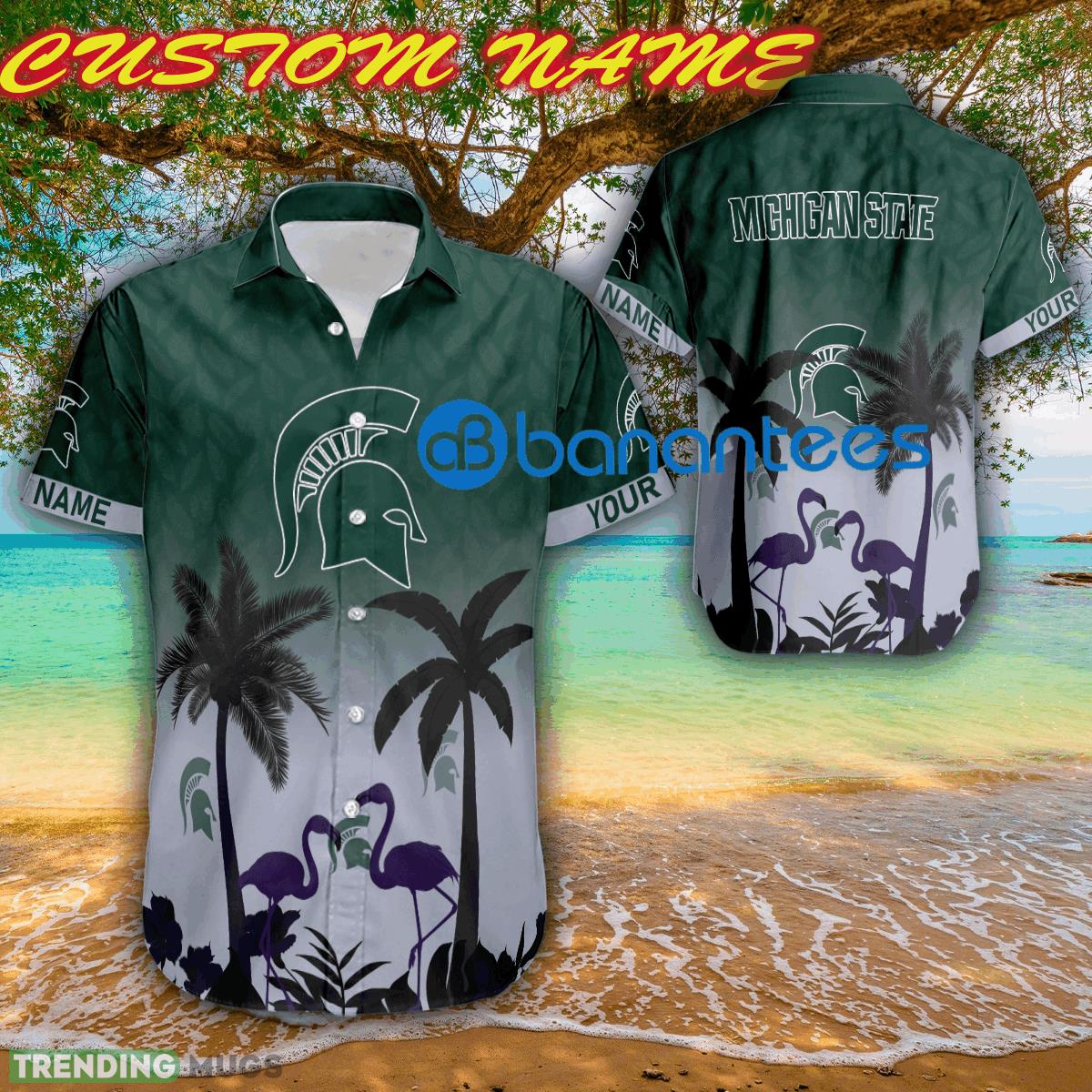 NCAA Michigan State Spartans Trendy Logo Beach Hawaiian Shirt Men And Women Gift Custom Name - NCAA Michigan State Spartans Trendy Logo Beach Hawaiian Shirt Men And Women Gift Custom Name NCAA Michigan State Spartans Trendy Logo Beach Hawaiian Shirt Men And Women Gift Custom Name - NCAA Michigan State Spartans Trendy Logo Beach Hawaiian Shirt Men And Women Gift Custom Name
