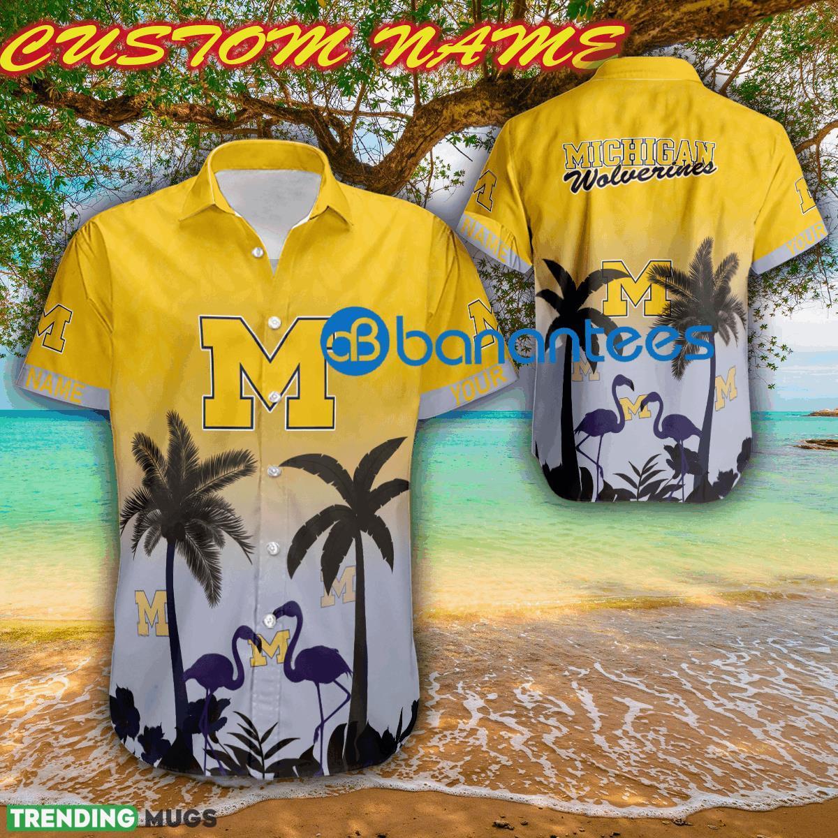 NCAA Michigan Wolverines Stylish New Aloha Hawaiian Shirt For Men And Women Custom Name - NCAA Michigan Wolverines Stylish New Aloha Hawaiian Shirt For Men And Women Custom Name NCAA Michigan Wolverines Stylish New Aloha Hawaiian Shirt For Men And Women Custom Name - NCAA Michigan Wolverines Stylish New Aloha Hawaiian Shirt For Men And Women Custom Name
