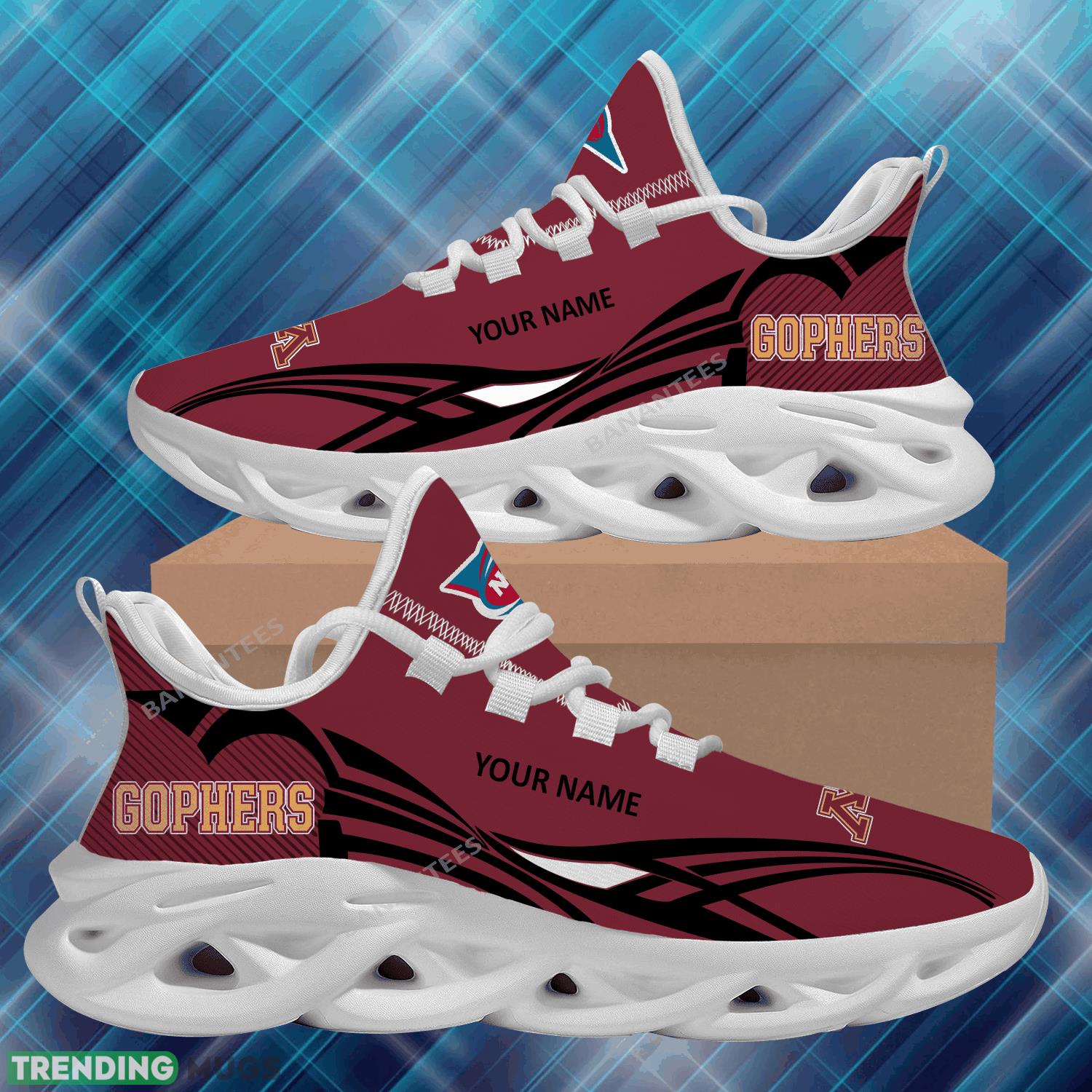 NCAA Minnesota Golden Gophers Max Soul Shoes New Personalized Innovative Running Sneaker Max Soul NCAA Minnesota Golden Gophers Max Soul Shoes New Personalized Innovative Running Sneaker Max Soul