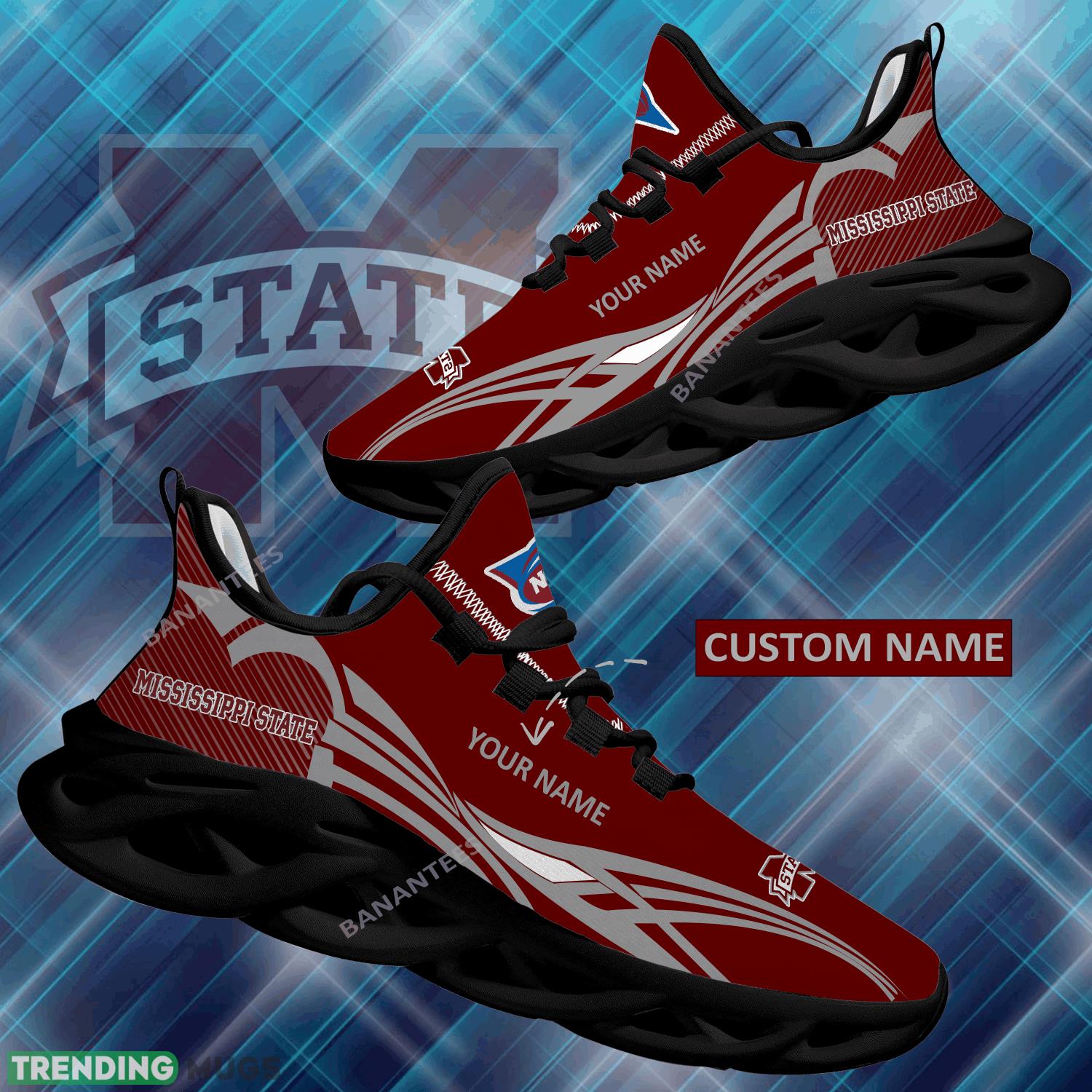 NCAA Mississippi State Bulldogs Max Soul Shoes New Personalized Modern Sport Sneaker - NCAA Mississippi State Bulldogs Max Soul Shoes Personalized Photo 1 NCAA Mississippi State Bulldogs Max Soul Shoes New Personalized Modern Sport Sneaker - NCAA Mississippi State Bulldogs Max Soul Shoes Personalized Photo 1