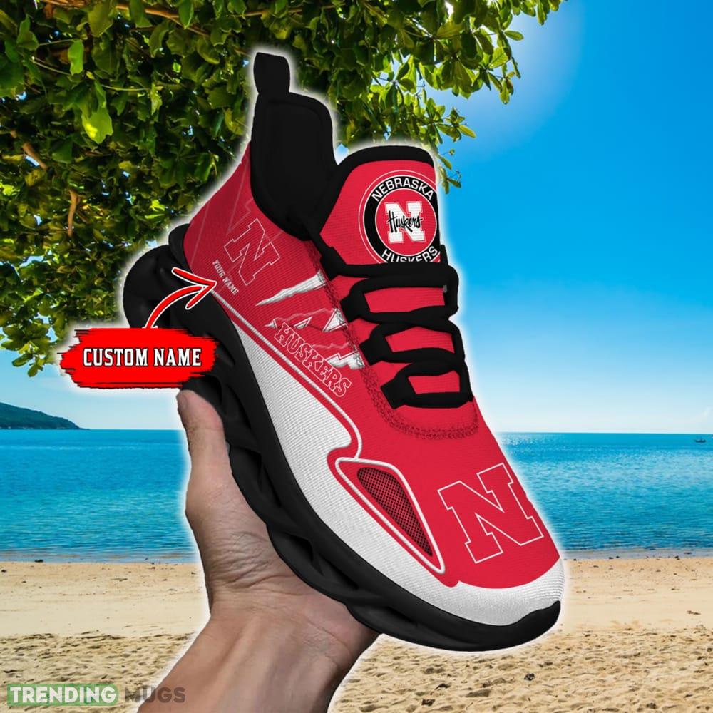 NCAA Nebraska Cornhuskers Max Soul Shoes Personalized Clunky Sneakers Ideas Gift Fans Max Soul NCAA Nebraska Cornhuskers Max Soul Shoes Personalized Clunky Sneakers Ideas Gift Fans Max Soul
