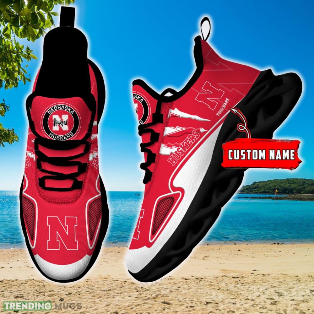 NCAA Nebraska Cornhuskers Max Soul Shoes Personalized Clunky Sneakers Ideas Gift Fans Max Soul NCAA Nebraska Cornhuskers Max Soul Shoes Personalized Clunky Sneakers Ideas Gift Fans Max Soul
