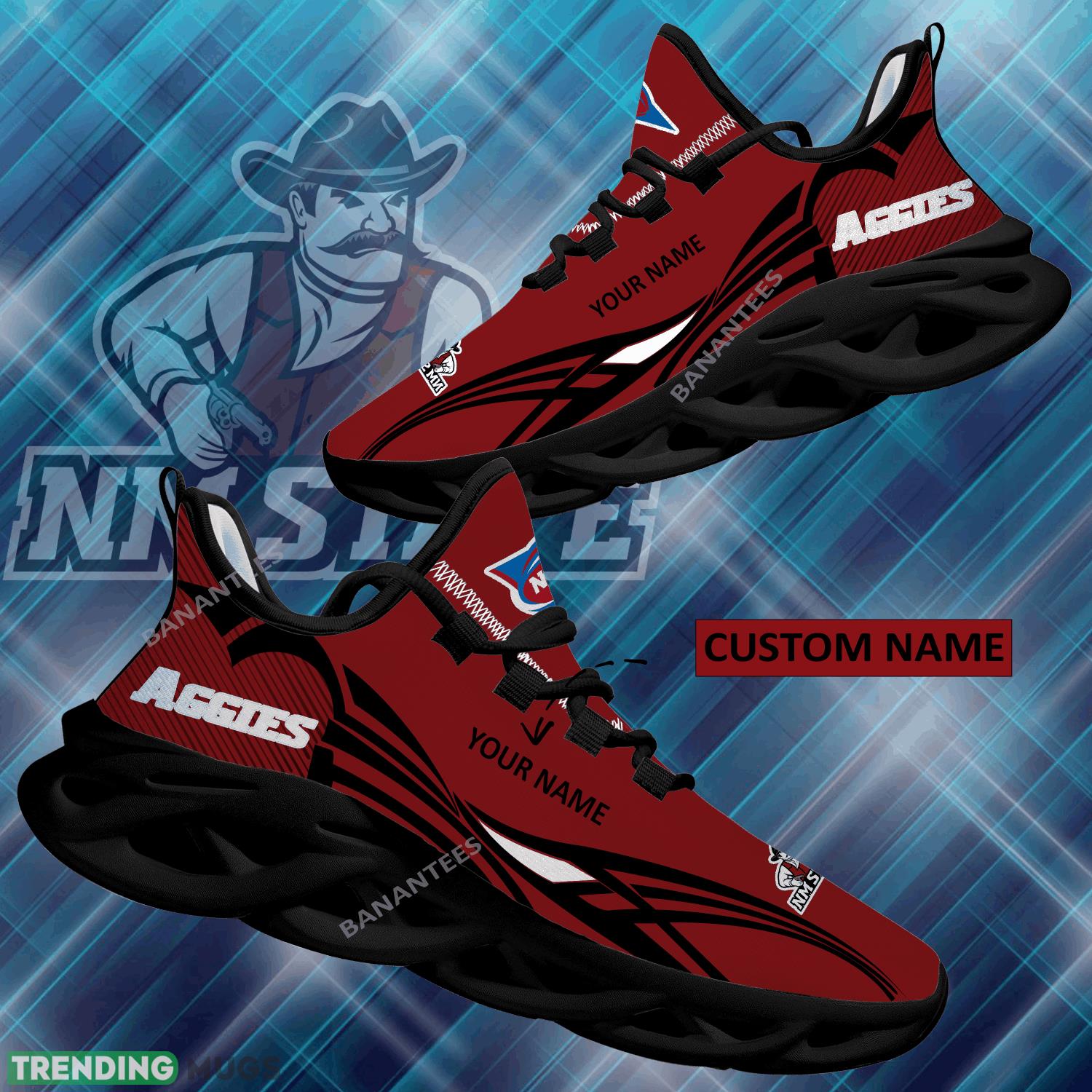 NCAA New Mexico State Aggies Max Soul Shoes New Personalized Urbanite Chunky Sneaker - NCAA New Mexico State Aggies Max Soul Shoes Personalized Photo 1 NCAA New Mexico State Aggies Max Soul Shoes New Personalized Urbanite Chunky Sneaker - NCAA New Mexico State Aggies Max Soul Shoes Personalized Photo 1