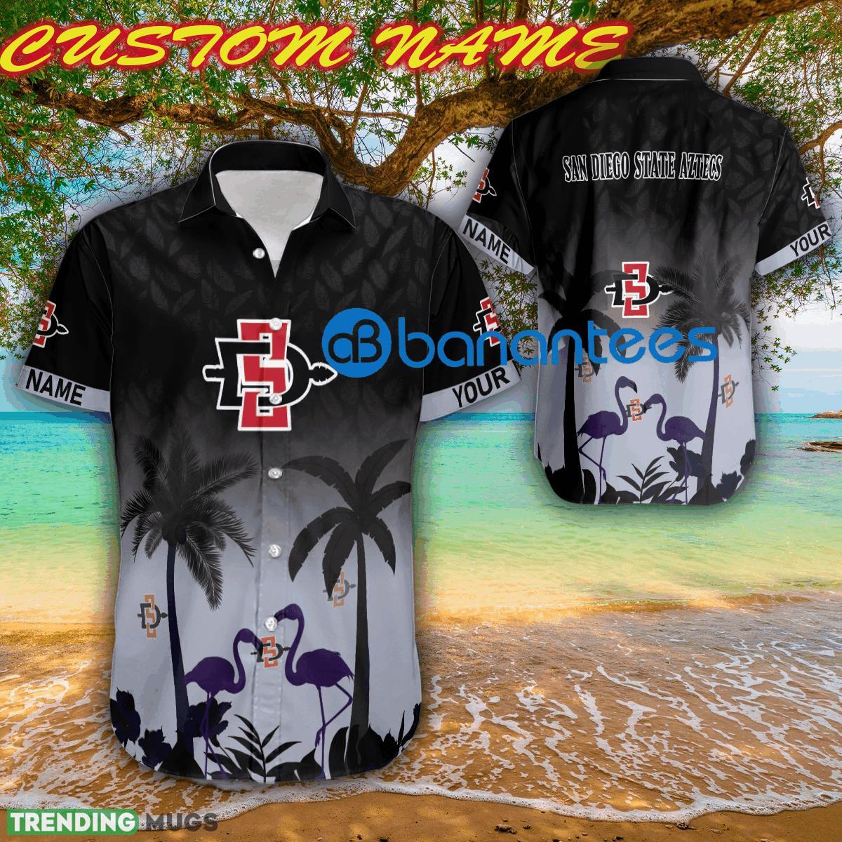 NCAA San Diego State Aztecs Vacation New Aloha Hawaiian Shirt For Summer Custom Name - NCAA San Diego State Aztecs Vacation New Aloha Hawaiian Shirt For Summer Custom Name NCAA San Diego State Aztecs Vacation New Aloha Hawaiian Shirt For Summer Custom Name - NCAA San Diego State Aztecs Vacation New Aloha Hawaiian Shirt For Summer Custom Name