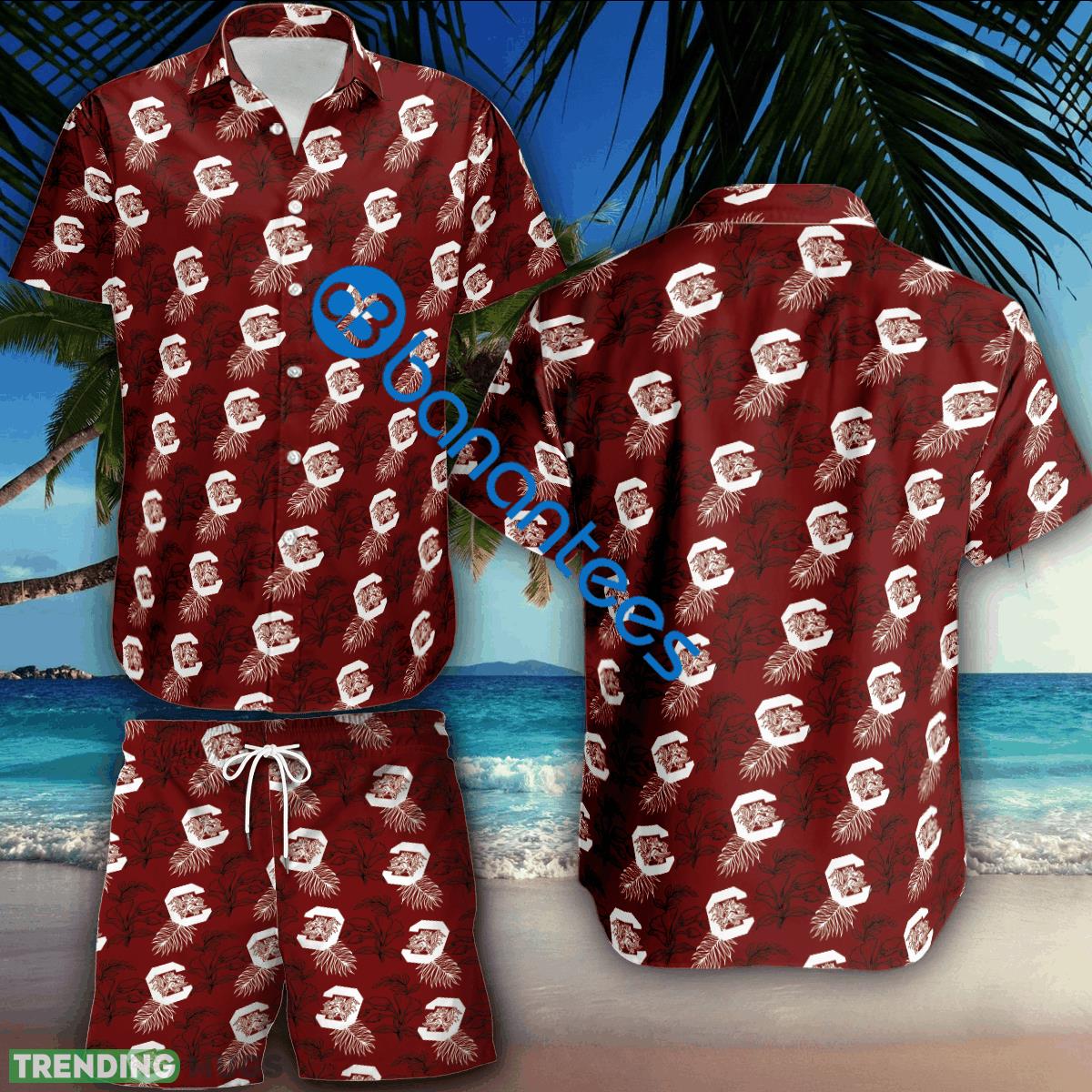 NCAA South Carolina Gamecocks Combo Hawaiian Shirt & Short Logo Summer Beach - NCAA South Carolina Gamecocks Combo Hawaiian Shirt & Short Logo Summer Beach NCAA South Carolina Gamecocks Combo Hawaiian Shirt & Short Logo Summer Beach - NCAA South Carolina Gamecocks Combo Hawaiian Shirt & Short Logo Summer Beach
