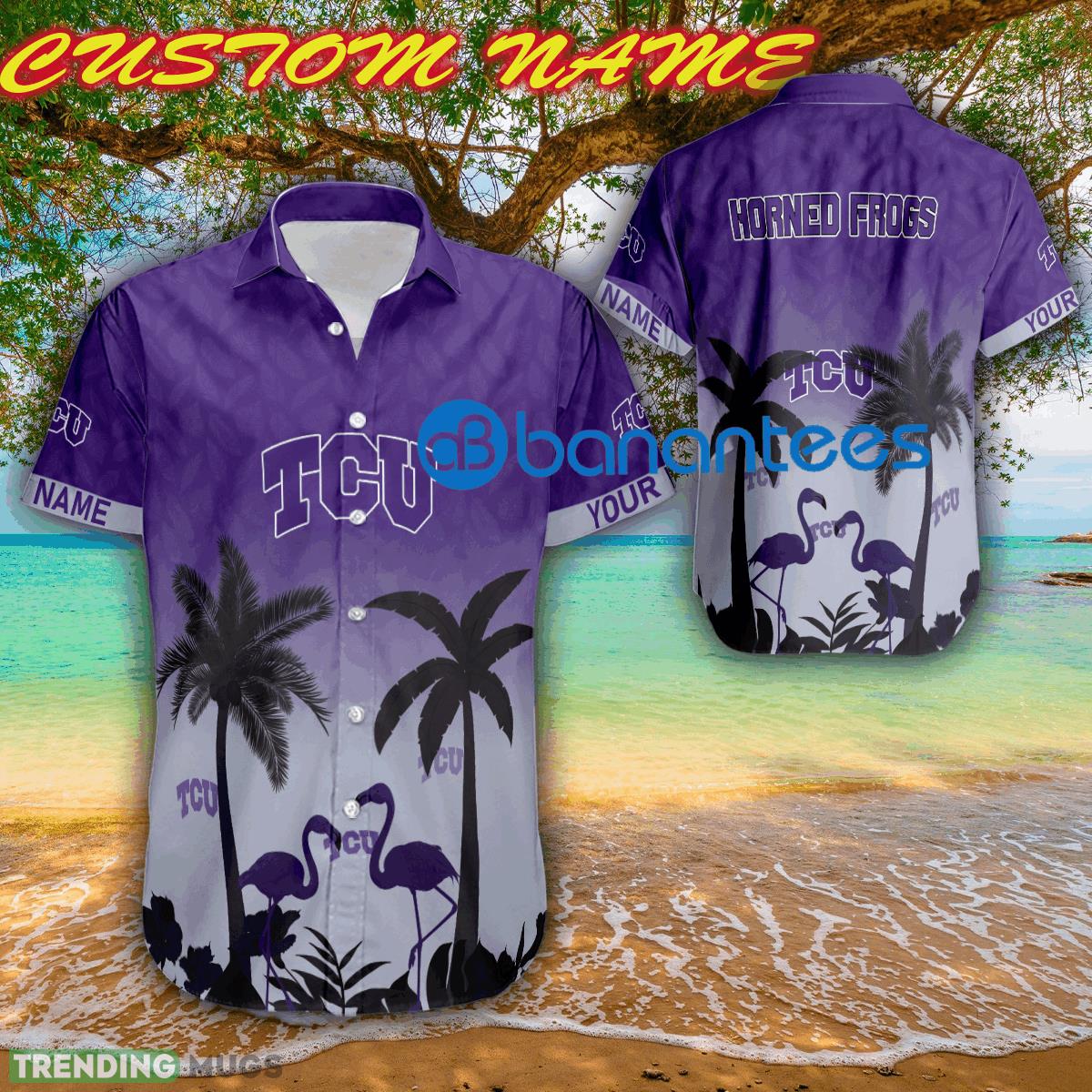 NCAA TCU Horned Frogs Paradise New Beach Hawaiian Shirt Men And Women Gift Custom Name - NCAA TCU Horned Frogs Paradise New Beach Hawaiian Shirt Men And Women Gift Custom Name NCAA TCU Horned Frogs Paradise New Beach Hawaiian Shirt Men And Women Gift Custom Name - NCAA TCU Horned Frogs Paradise New Beach Hawaiian Shirt Men And Women Gift Custom Name
