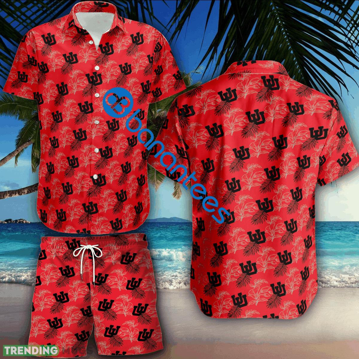 NCAA Utah Utes Combo Hawaiian Shirt & Short Logo Summer Beach - NCAA Utah Utes Combo Hawaiian Shirt & Short Logo Summer Beach NCAA Utah Utes Combo Hawaiian Shirt & Short Logo Summer Beach - NCAA Utah Utes Combo Hawaiian Shirt & Short Logo Summer Beach