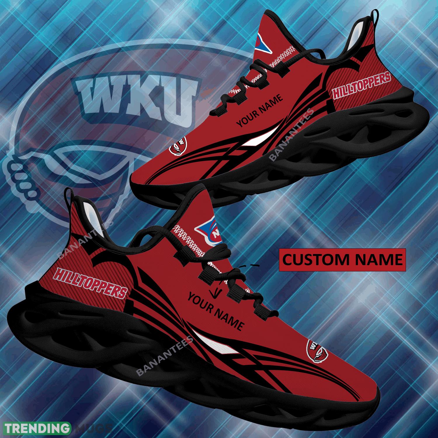 NCAA Western Kentucky Hilltoppers Max Soul Shoes New Personalized Elevate Sport Sneaker - NCAA Western Kentucky Hilltoppers Max Soul Shoes Personalized Photo 1 NCAA Western Kentucky Hilltoppers Max Soul Shoes New Personalized Elevate Sport Sneaker - NCAA Western Kentucky Hilltoppers Max Soul Shoes Personalized Photo 1