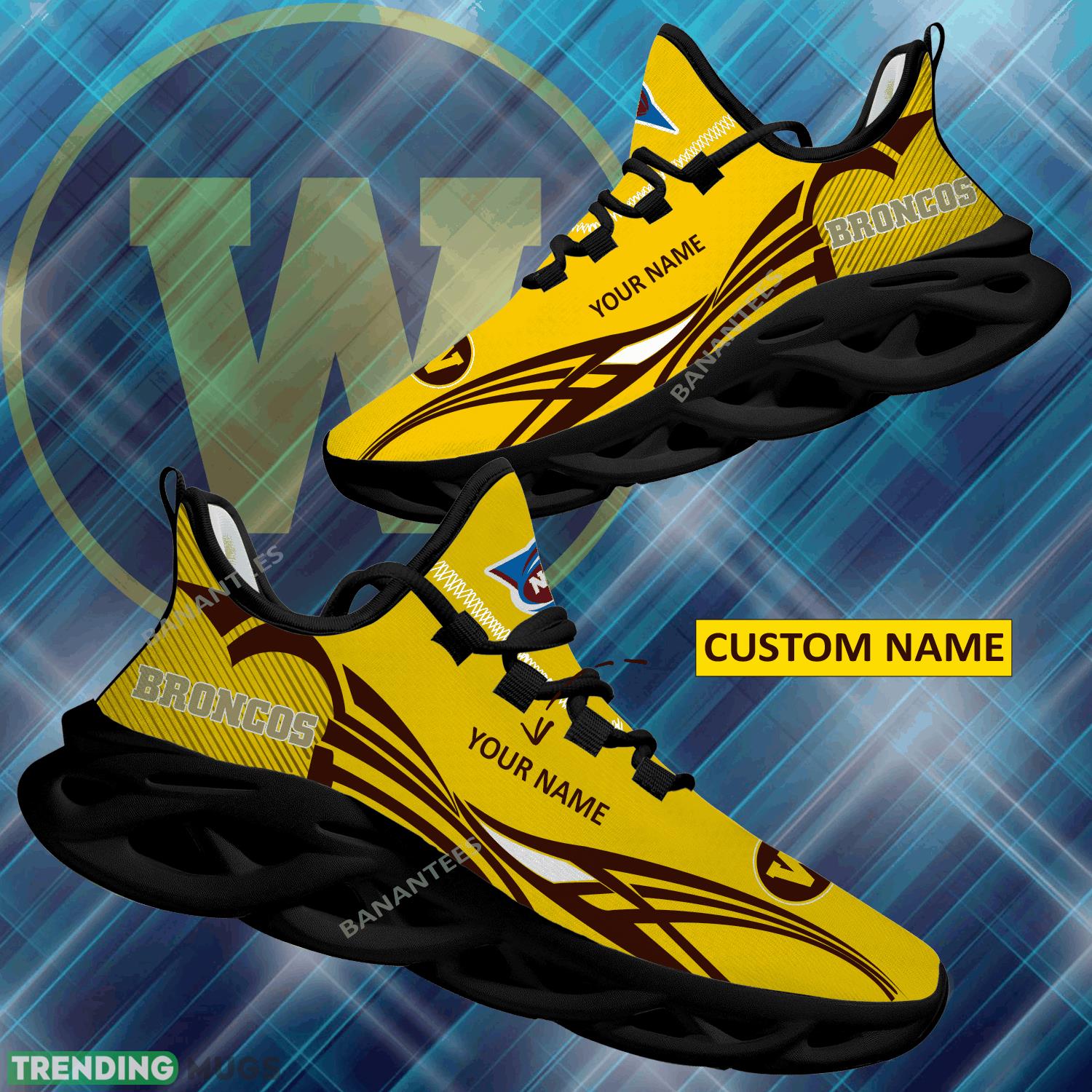 NCAA Western Michigan Broncos Max Soul Shoes New Personalized Propel Chunky Sneaker - NCAA Western Michigan Broncos Max Soul Shoes Personalized Photo 1 NCAA Western Michigan Broncos Max Soul Shoes New Personalized Propel Chunky Sneaker - NCAA Western Michigan Broncos Max Soul Shoes Personalized Photo 1