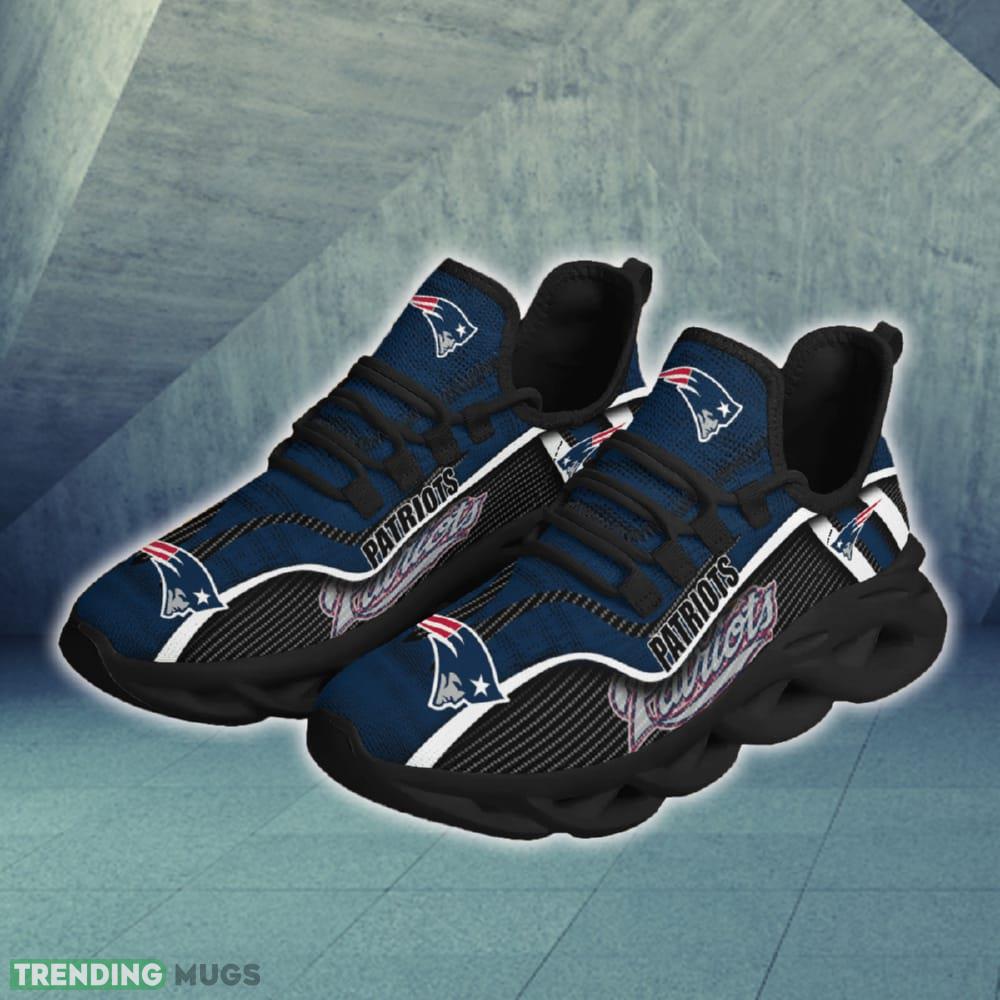New England Patriots Jumpstart Performance Chunky Shoes New Max Soul Sneakers Men Gift Max Soul New England Patriots Jumpstart Performance Chunky Shoes New Max Soul Sneakers Men Gift Max Soul