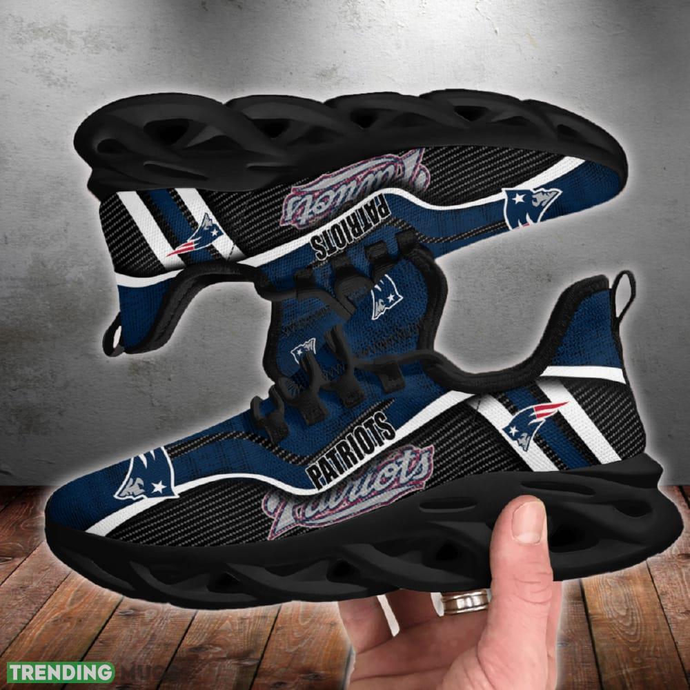 New England Patriots Jumpstart Performance Chunky Shoes New Max Soul Sneakers Men Gift Max Soul New England Patriots Jumpstart Performance Chunky Shoes New Max Soul Sneakers Men Gift Max Soul