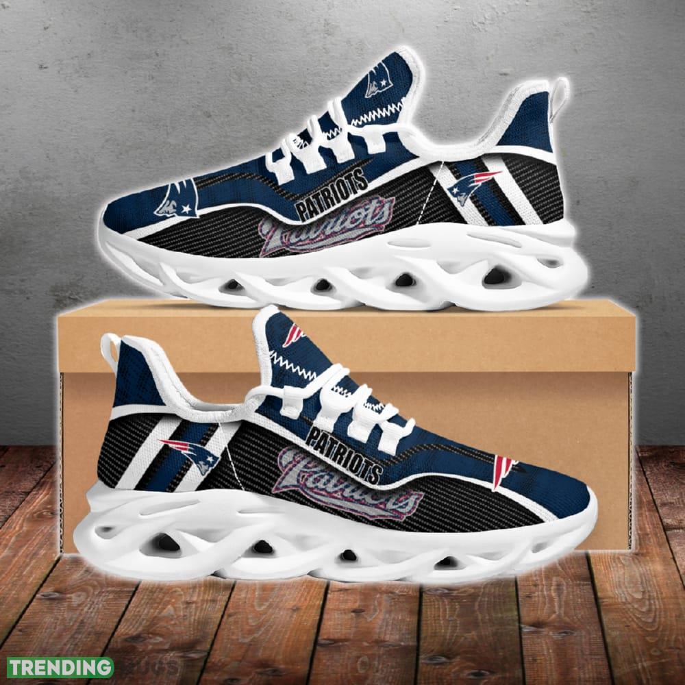 New England Patriots Jumpstart Performance Chunky Shoes New Max Soul Sneakers Men Gift Max Soul New England Patriots Jumpstart Performance Chunky Shoes New Max Soul Sneakers Men Gift Max Soul