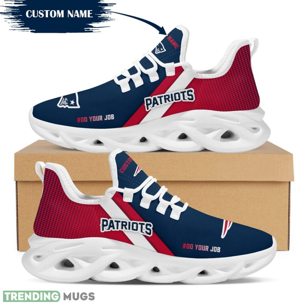 New England Patriots Logo Custom Name Pattern 3D Max Soul Sneaker Shoes In Red And Blue - New England Patriots Logo Custom Name Pattern 3D Max Soul Sneaker Shoes In Red And Blue_1 New England Patriots Logo Custom Name Pattern 3D Max Soul Sneaker Shoes In Red And Blue - New England Patriots Logo Custom Name Pattern 3D Max Soul Sneaker Shoes In Red And Blue_1