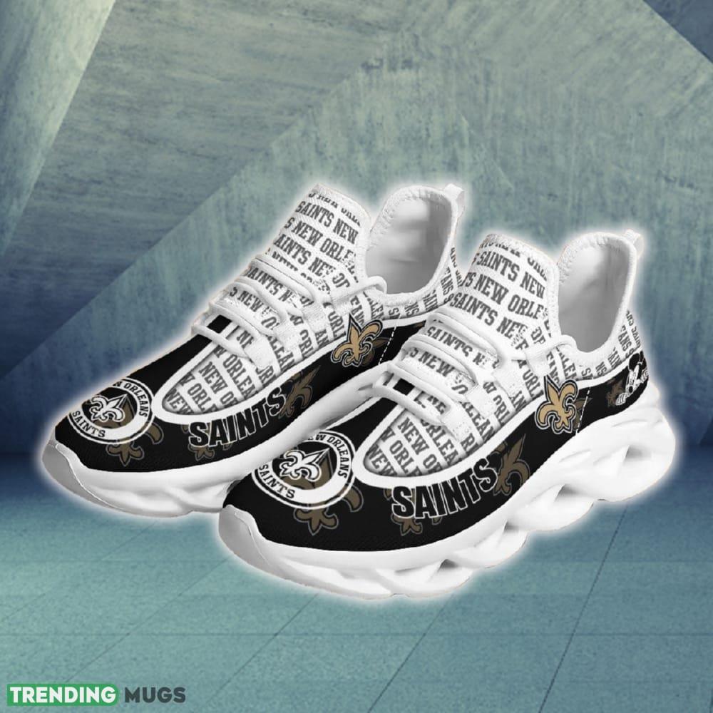 New Orleans Saints Athleisure Chunky Shoes New Max Soul Sneakers Men Gift Max Soul New Orleans Saints Athleisure Chunky Shoes New Max Soul Sneakers Men Gift Max Soul