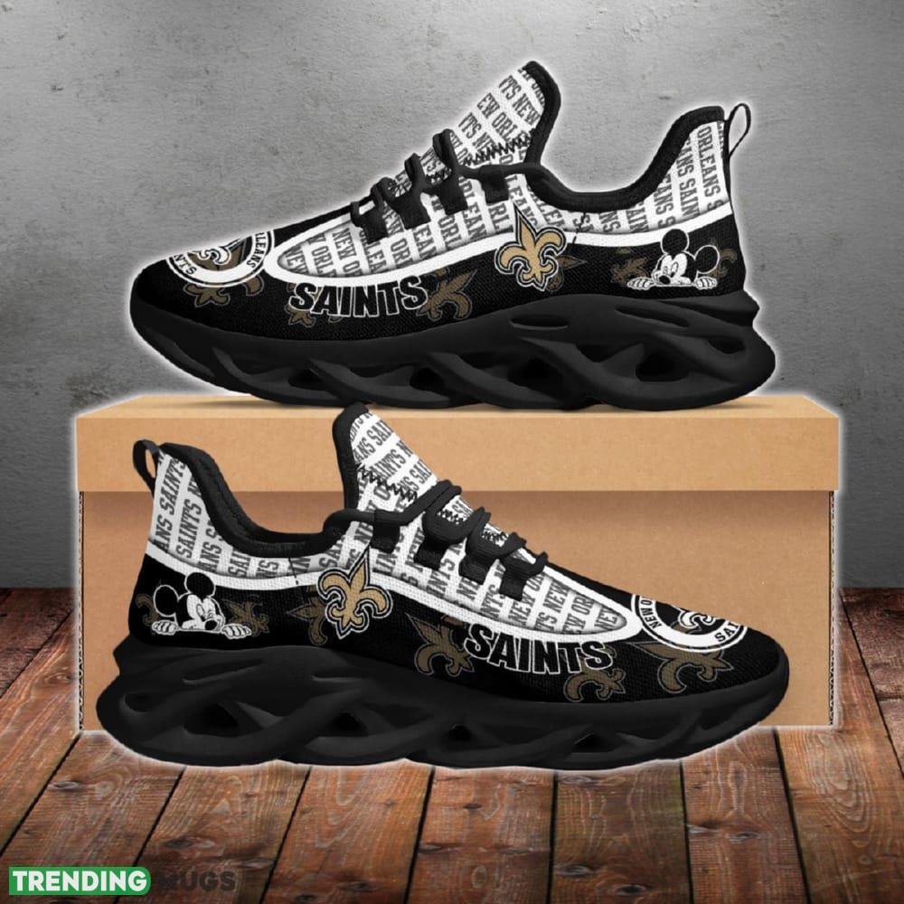New Orleans Saints Athleisure Chunky Shoes New Max Soul Sneakers Men Gift Max Soul New Orleans Saints Athleisure Chunky Shoes New Max Soul Sneakers Men Gift Max Soul