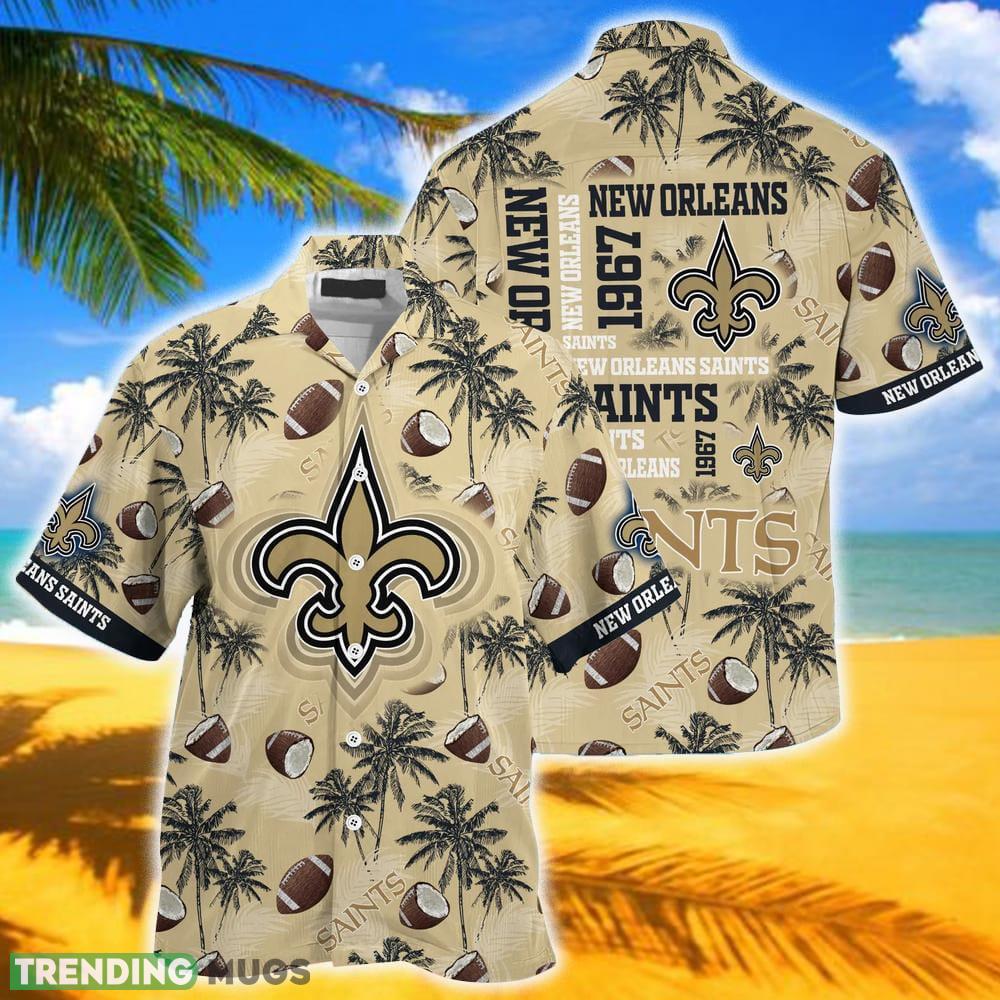 New Orleans Saints NFL Beach Hawaiian Shirt For Fans Gift New Shirt Holiday - New Orleans Saints NFL Beach Hawaiian Shirt For Fans Gift New Shirt Holiday New Orleans Saints NFL Beach Hawaiian Shirt For Fans Gift New Shirt Holiday - New Orleans Saints NFL Beach Hawaiian Shirt For Fans Gift New Shirt Holiday