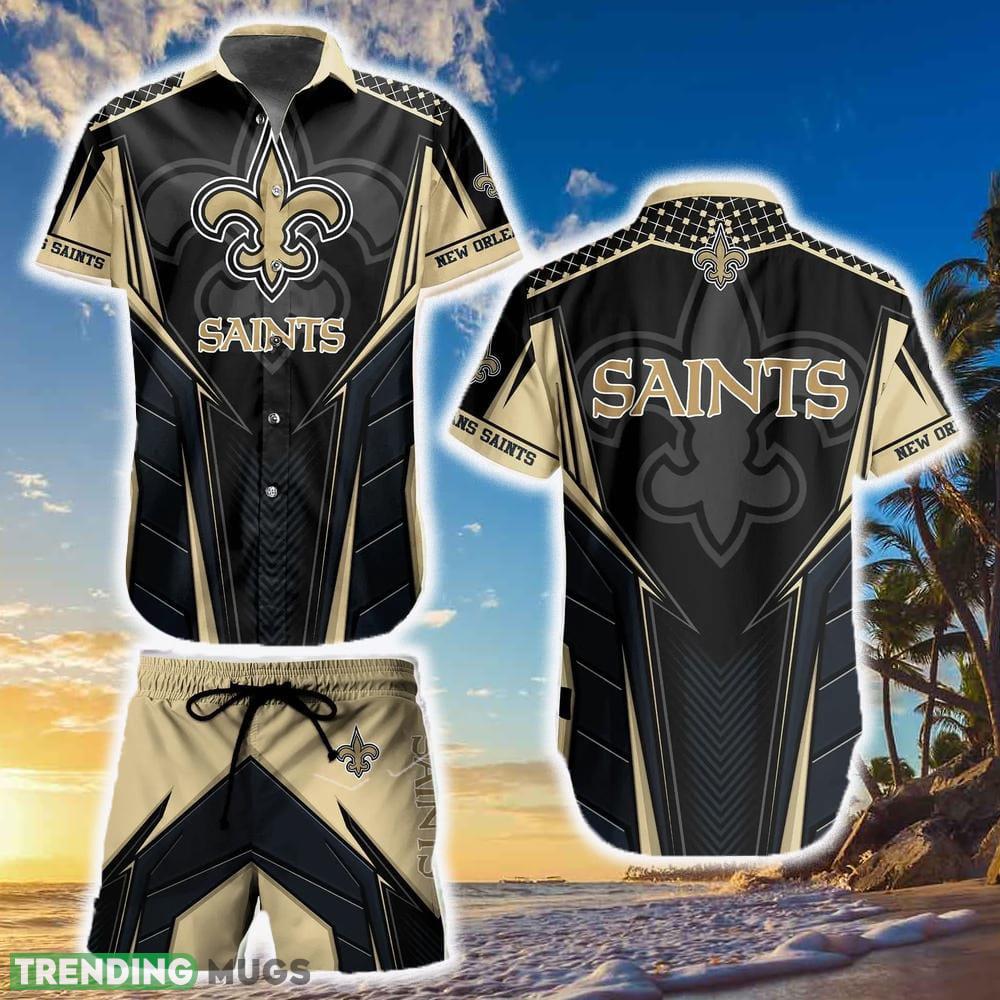 New Orleans Saints NFL Hot Trends Hawaiian Shirt And Short For Men Women Gift Summer Beach Team Holiday - New Orleans Saints NFL Hot Trends Hawaiian Shirt And Short For Men Women Gift Summer Beach Team Holiday