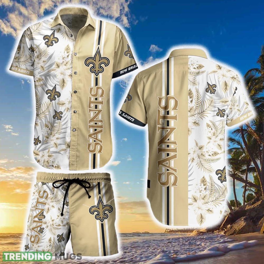 New Orleans Saints NFL Tropical Pattern Hawaiian Shirt And Short For Men Women Gift Summer Beach Team Holiday - New Orleans Saints NFL Tropical Pattern Hawaiian Shirt And Short For Men Women Gift Summer Beach Team Holiday New Orleans Saints NFL Tropical Pattern Hawaiian Shirt And Short For Men Women Gift Summer Beach Team Holiday - New Orleans Saints NFL Tropical Pattern Hawaiian Shirt And Short For Men Women Gift Summer Beach Team Holiday