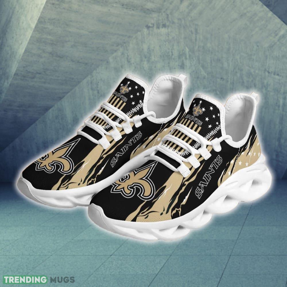 New Orleans Saints Stars and Stripes Comfort Chunky Shoes New Max Soul Sneakers Men Gift Max Soul New Orleans Saints Stars and Stripes Comfort Chunky Shoes New Max Soul Sneakers Men Gift Max Soul