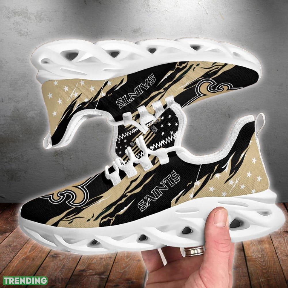 New Orleans Saints Stars and Stripes Comfort Chunky Shoes New Max Soul Sneakers Men Gift Max Soul New Orleans Saints Stars and Stripes Comfort Chunky Shoes New Max Soul Sneakers Men Gift Max Soul
