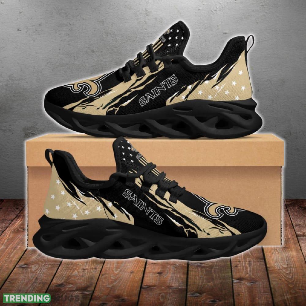 New Orleans Saints Stars and Stripes Comfort Chunky Shoes New Max Soul Sneakers Men Gift Max Soul New Orleans Saints Stars and Stripes Comfort Chunky Shoes New Max Soul Sneakers Men Gift Max Soul