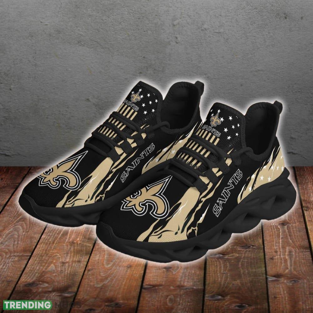 New Orleans Saints Stars and Stripes Comfort Chunky Shoes New Max Soul Sneakers Men Gift Max Soul New Orleans Saints Stars and Stripes Comfort Chunky Shoes New Max Soul Sneakers Men Gift Max Soul