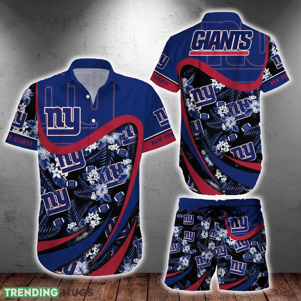 New York Giants NFL SAS Tropical Pattern Summer Beach Team Hawaiian Shirt And Short For Men Women Gift - New York Giants NFL SAS Tropical Pattern Summer Beach Team Hawaiian Shirt And Short For Men Women Gift New York Giants NFL SAS Tropical Pattern Summer Beach Team Hawaiian Shirt And Short For Men Women Gift - New York Giants NFL SAS Tropical Pattern Summer Beach Team Hawaiian Shirt And Short For Men Women Gift