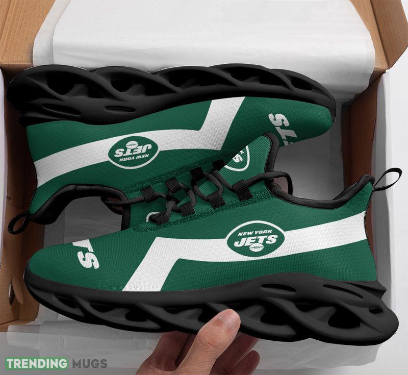 New York Jets Classic Pattern Max Soul Shoes Fusion Sport Sneakers Max Soul New York Jets Classic Pattern Max Soul Shoes Fusion Sport Sneakers Max Soul