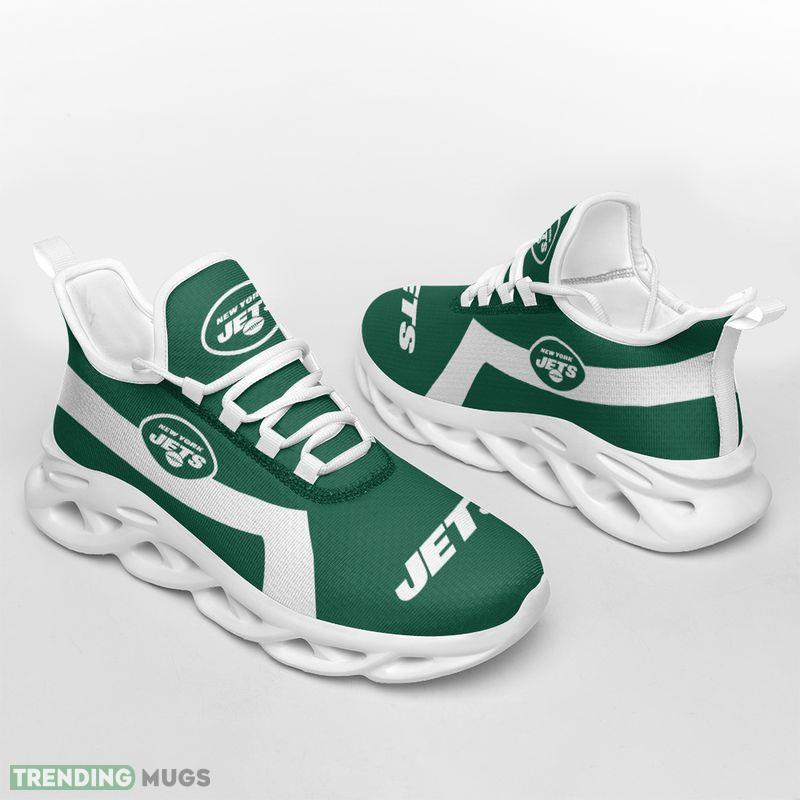 New York Jets Classic Pattern Max Soul Shoes Fusion Sport Sneakers Max Soul New York Jets Classic Pattern Max Soul Shoes Fusion Sport Sneakers Max Soul