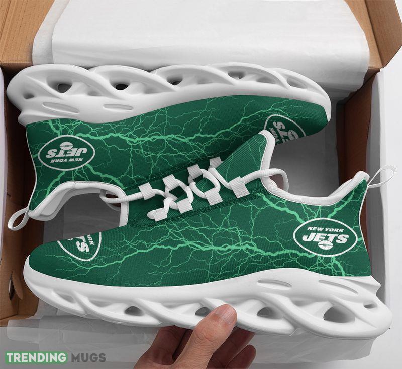 New York Jets Lightning Pattern Max Soul Shoes Fashion-forward Running Sneakers - New York Jets Lightning Pattern Max Soul Shoes_1 New York Jets Lightning Pattern Max Soul Shoes Fashion-forward Running Sneakers - New York Jets Lightning Pattern Max Soul Shoes_1
