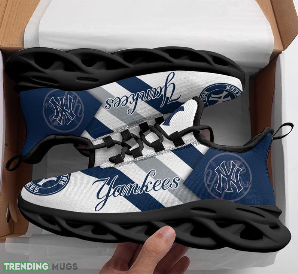 New York Yankees Max Soul Shoes Edgy Sport Sneakers Fans Gift Max Soul New York Yankees Max Soul Shoes Edgy Sport Sneakers Fans Gift Max Soul