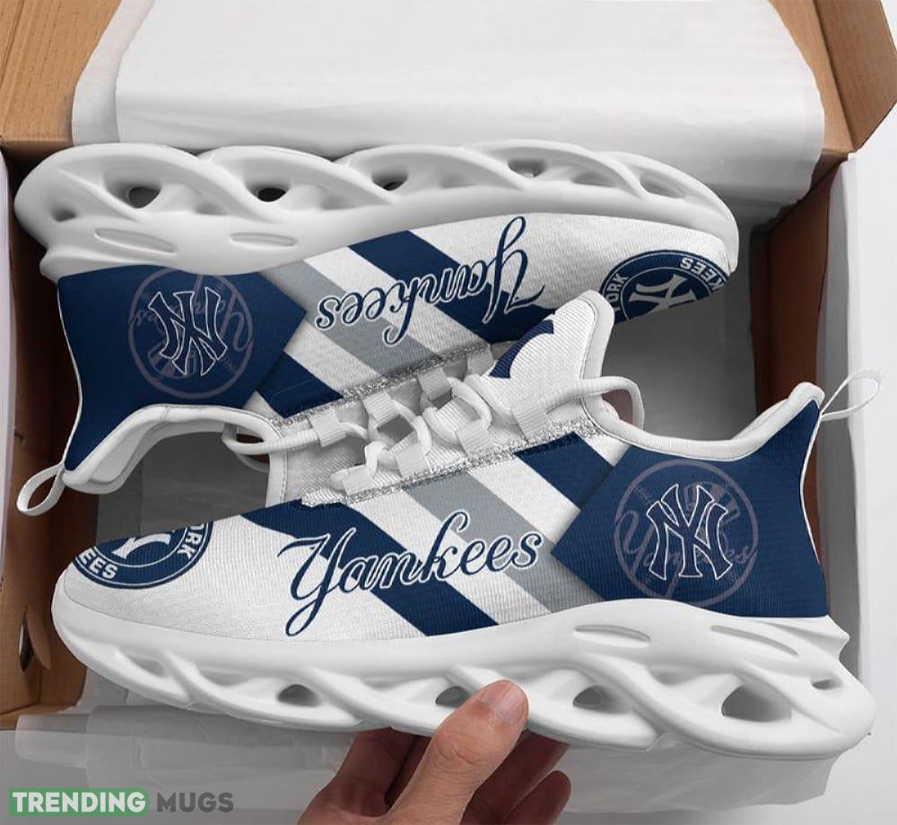 New York Yankees Max Soul Shoes Edgy Sport Sneakers Fans Gift - New York Yankees Max Soul Shoes_1 New York Yankees Max Soul Shoes Edgy Sport Sneakers Fans Gift - New York Yankees Max Soul Shoes_1