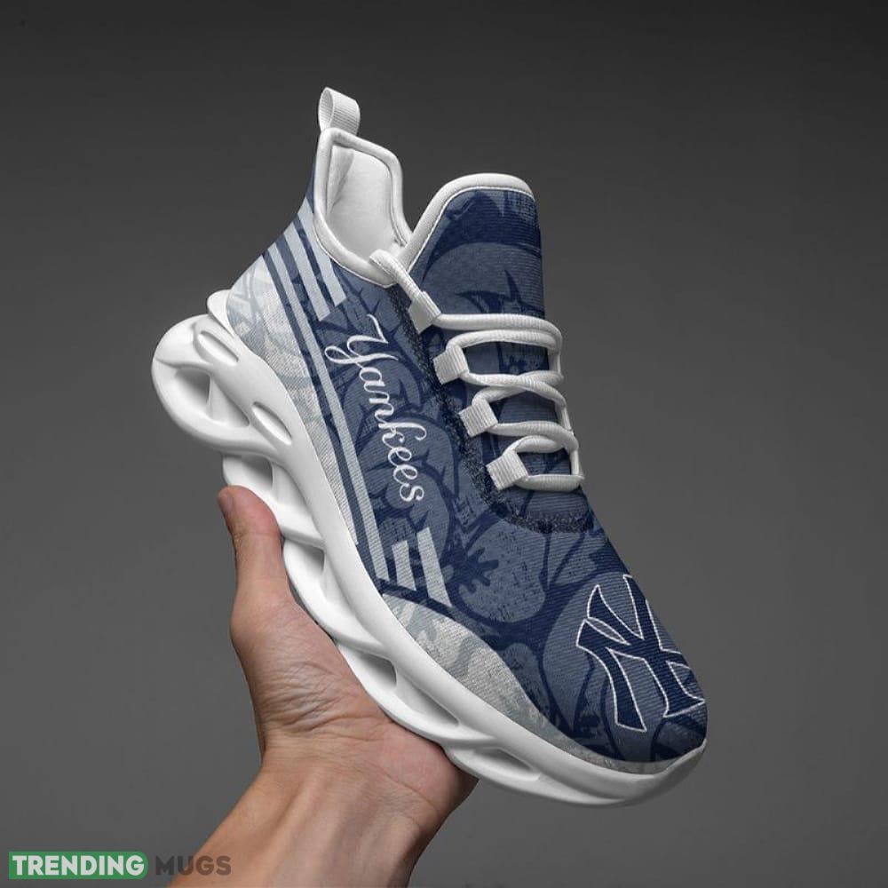 New York Yankees Tropical Flowers Max Soul Shoes Casual Sport Sneakers Fans Gift Max Soul New York Yankees Tropical Flowers Max Soul Shoes Casual Sport Sneakers Fans Gift Max Soul
