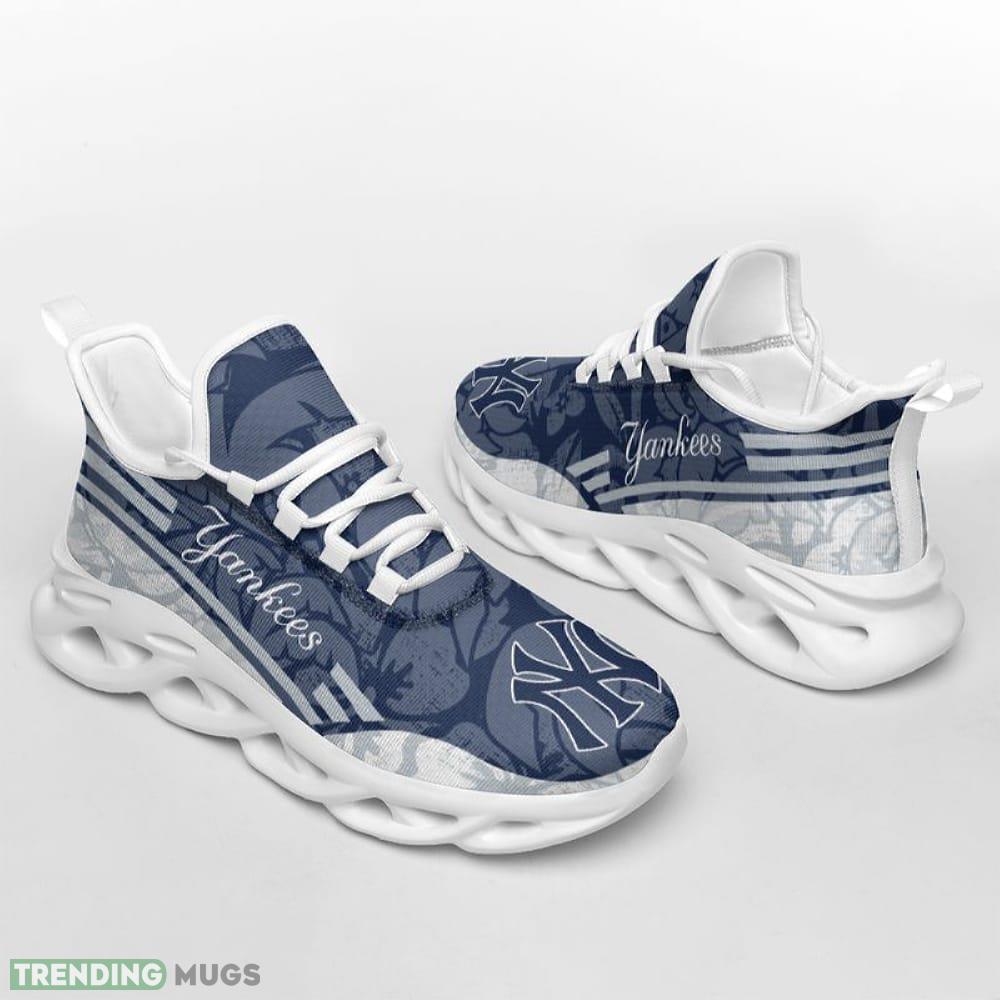 New York Yankees Tropical Flowers Max Soul Shoes Casual Sport Sneakers Fans Gift Max Soul New York Yankees Tropical Flowers Max Soul Shoes Casual Sport Sneakers Fans Gift Max Soul