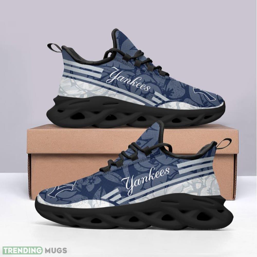 New York Yankees Tropical Flowers Max Soul Shoes Casual Sport Sneakers Fans Gift Max Soul New York Yankees Tropical Flowers Max Soul Shoes Casual Sport Sneakers Fans Gift Max Soul