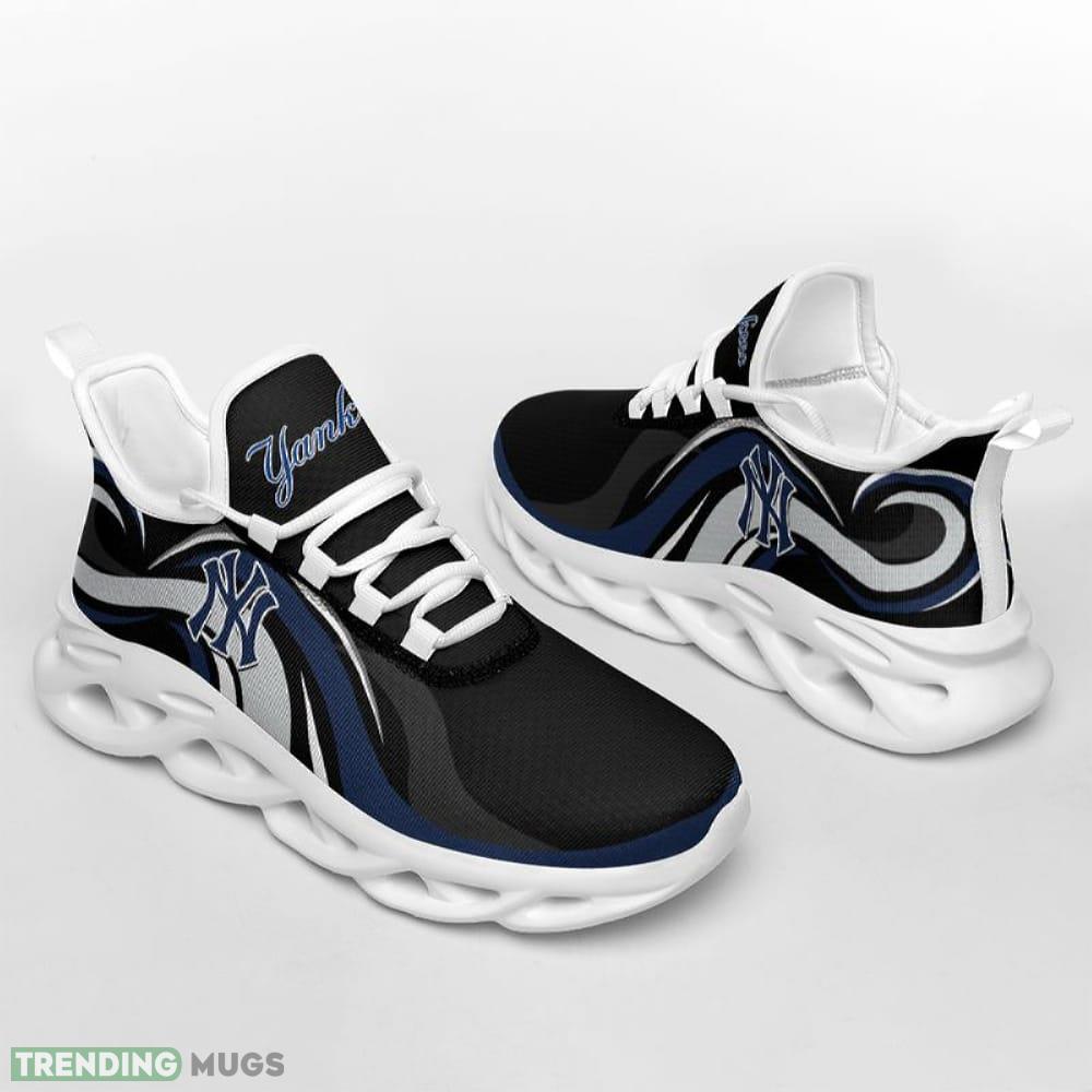 New York Yankees Wavy Style Max Soul Shoes Performance Chunky Sneakers Fans Gift Max Soul New York Yankees Wavy Style Max Soul Shoes Performance Chunky Sneakers Fans Gift Max Soul