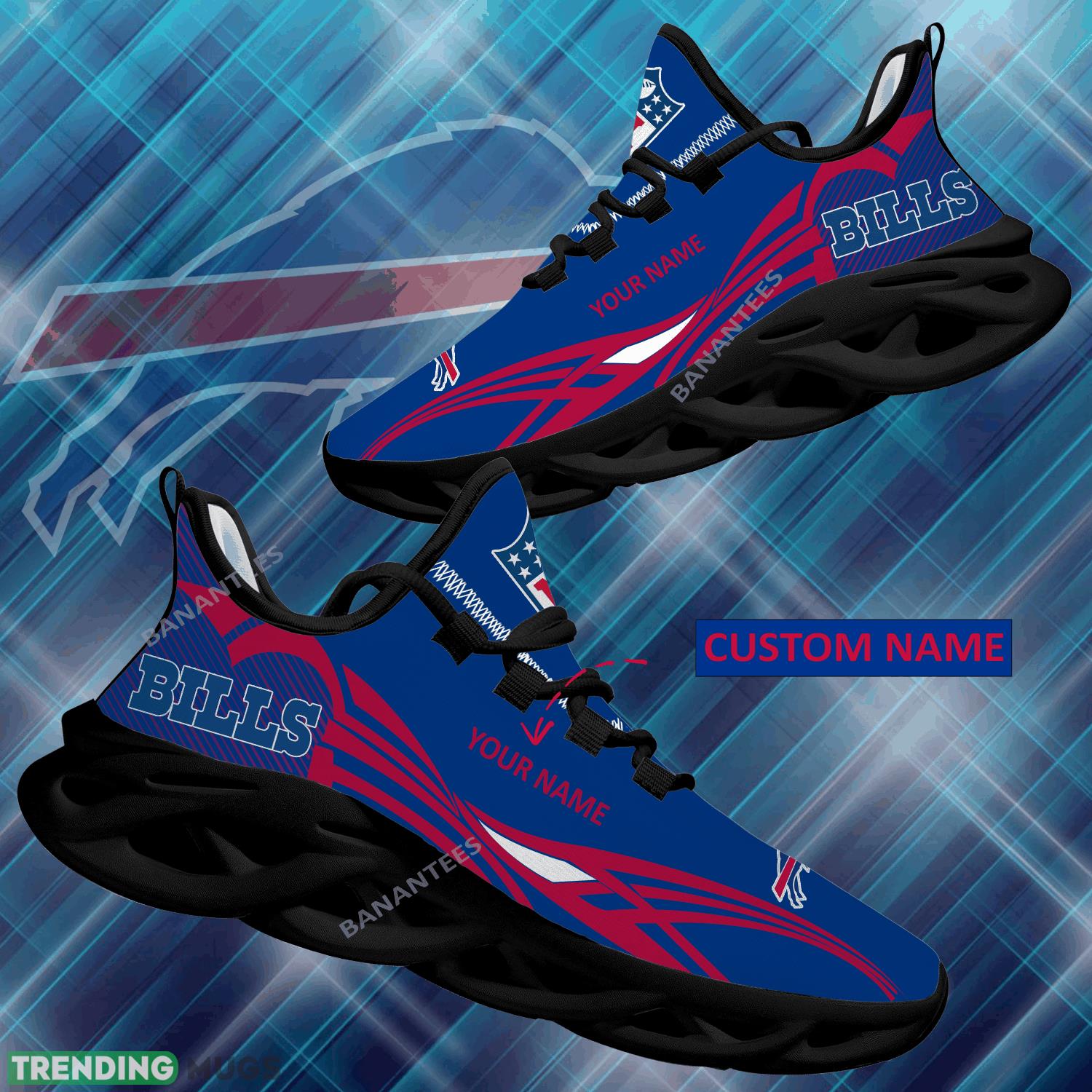 NFL Buffalo Bills Max Soul Shoes New Personalized Empower Chunky Sneaker - NFL Buffalo Bills Max Soul Shoes Personalized Photo 1 NFL Buffalo Bills Max Soul Shoes New Personalized Empower Chunky Sneaker - NFL Buffalo Bills Max Soul Shoes Personalized Photo 1