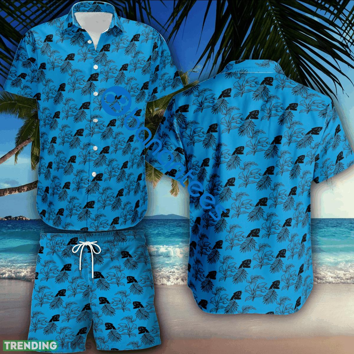NFL Carolina Panthers Combo Hawaiian Shirt & Short Logo Summer Beach - NFL Carolina Panthers Combo Hawaiian Shirt & Short Logo Summer Beach NFL Carolina Panthers Combo Hawaiian Shirt & Short Logo Summer Beach - NFL Carolina Panthers Combo Hawaiian Shirt & Short Logo Summer Beach