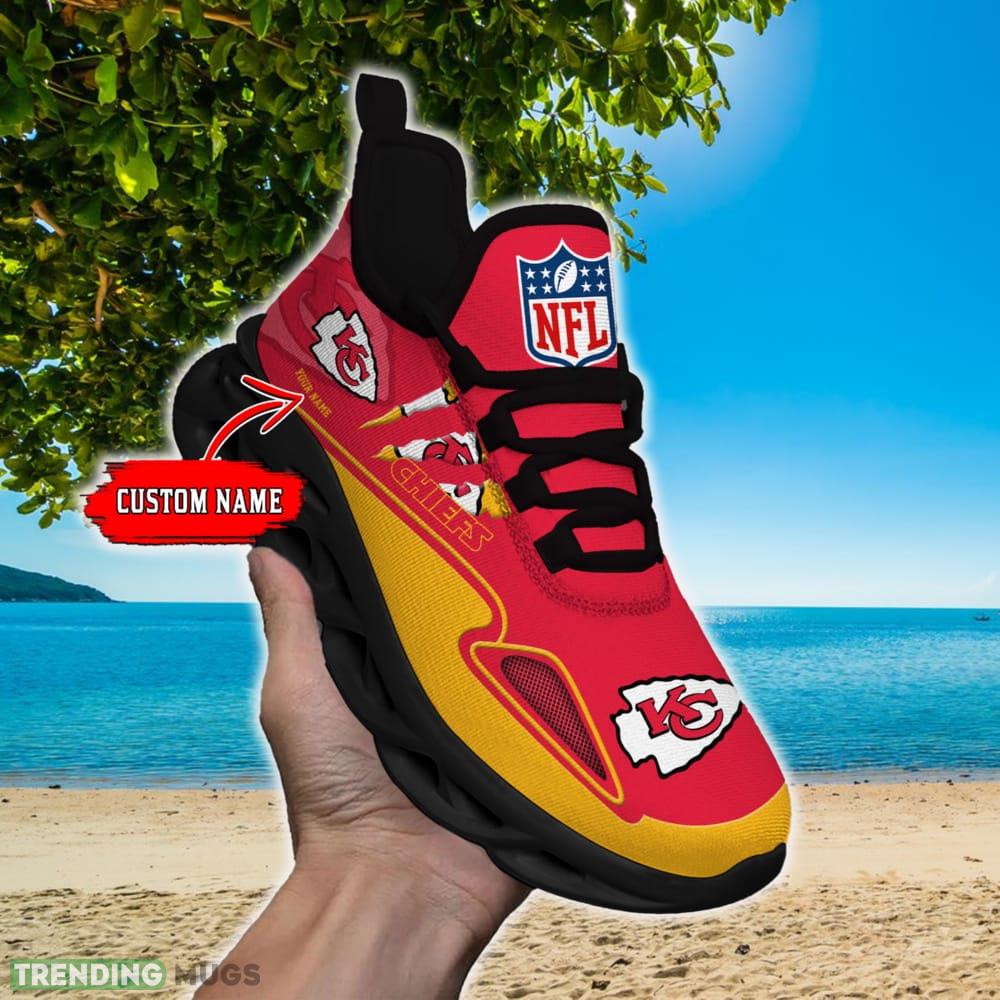 NFL Kansas City Chiefs Max Soul Shoes Personalized Clunky Sneakers Ideas Gift Fans Max Soul NFL Kansas City Chiefs Max Soul Shoes Personalized Clunky Sneakers Ideas Gift Fans Max Soul