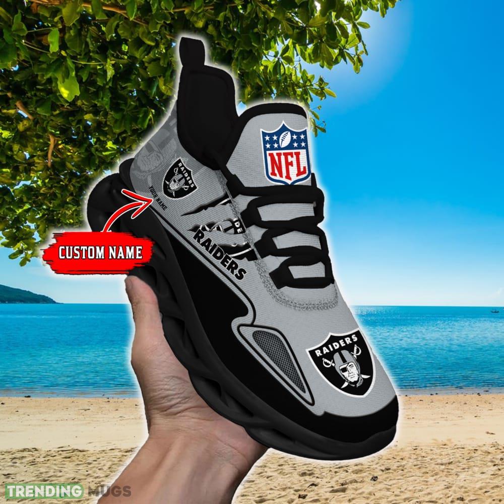 NFL Las Vegas Raiders Max Soul Shoes Personalized Clunky Sneakers Ideas Gift Fans Max Soul NFL Las Vegas Raiders Max Soul Shoes Personalized Clunky Sneakers Ideas Gift Fans Max Soul