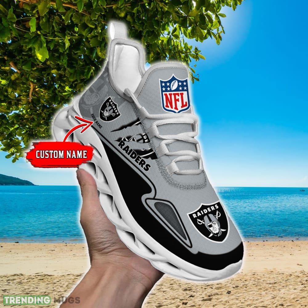 NFL Las Vegas Raiders Max Soul Shoes Personalized Clunky Sneakers Ideas Gift Fans - NFL Las Vegas Raiders Max Soul Shoes_1 NFL Las Vegas Raiders Max Soul Shoes Personalized Clunky Sneakers Ideas Gift Fans - NFL Las Vegas Raiders Max Soul Shoes_1