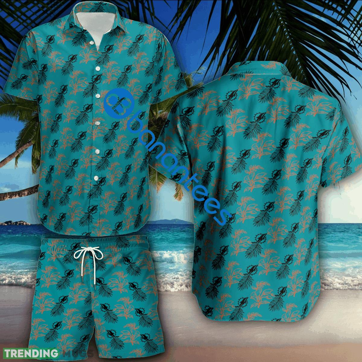 NFL Miami Dolphins Combo Hawaiian Shirt & Short Logo Summer Beach - NFL Miami Dolphins Combo Hawaiian Shirt & Short Logo Summer Beach NFL Miami Dolphins Combo Hawaiian Shirt & Short Logo Summer Beach - NFL Miami Dolphins Combo Hawaiian Shirt & Short Logo Summer Beach