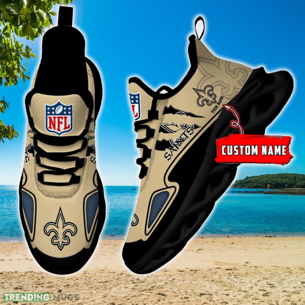 NFL New Orleans Saints Max Soul Shoes Personalized Clunky Sneakers Ideas Gift Fans Max Soul NFL New Orleans Saints Max Soul Shoes Personalized Clunky Sneakers Ideas Gift Fans Max Soul