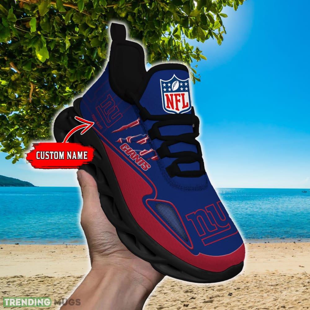 NFL New York Giants Max Soul Shoes Personalized Clunky Sneakers Ideas Gift Fans Max Soul NFL New York Giants Max Soul Shoes Personalized Clunky Sneakers Ideas Gift Fans Max Soul