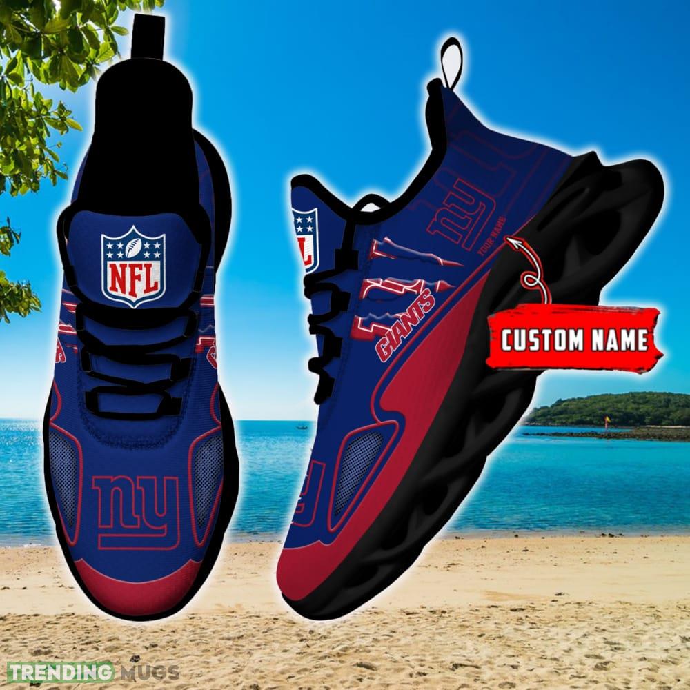NFL New York Giants Max Soul Shoes Personalized Clunky Sneakers Ideas Gift Fans Max Soul NFL New York Giants Max Soul Shoes Personalized Clunky Sneakers Ideas Gift Fans Max Soul